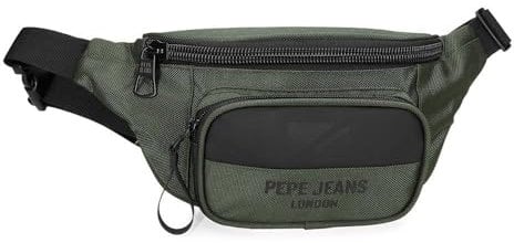 Pepe Jeans Bromley Riñonera Verde 30x13x5 cms Poliéster