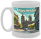 Coralgraph Novelty Gift Printed Coffee Ceramic Mug Featuring Cities and Landmarks in United Kingdom (Manchester)
