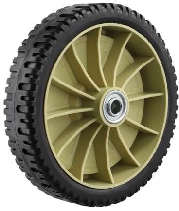 HOgardenME 19,5 cm Ruote per tagliaerba Parti di ricambio gomma Ruota per tosaerba universale Ruota per falciatrice compressore d'aria trattore Accessori