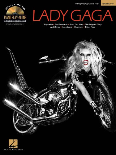Lady Gaga: Piano / Vocal / Guitar: Piano Play-Along Volume 119 (Hal Leonard Piano Play-Along, Band 119)