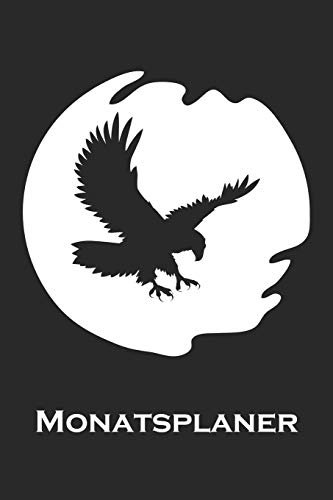 Monatsplaner: Monatsplaner, Termin-Kalender | Geschenk-Idee für Adler Fans | A5 | 120 Seiten