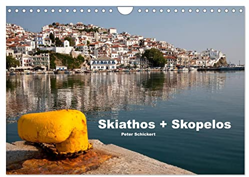 Skiathos + Skopelos (Wandkalender 2025 DIN A4 quer), CALVENDO Monatskalender: 2 der landschaftlich schönsten Inseln Griechenlands in einem Kalender von Peter Schickert (CALVENDO Orte)