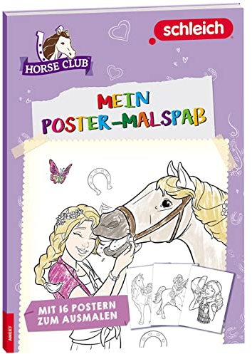 schleich® Horse Club™ – Mein Poster-Malspaß