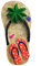 Bali Malediven 3D-Kühlschrankmagnet, Slipper-Form, Reiseaufkleber, Souvenir, Kühlschrankmagnet, Heim- und Küchendekoration
