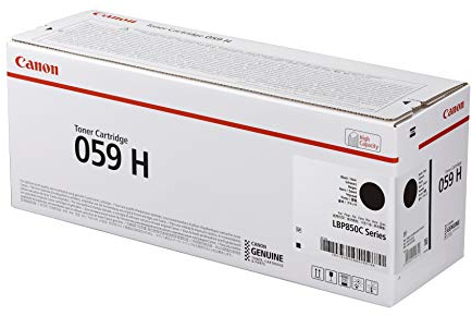 Canon 059 H Mit hoher Kapazität Schwarz Original Tonerpatrone