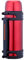 ROFRA Bottiglia da Viaggio a Vuoto Thermos Gigante Gigante 5L, Bottiglia Thermo, in Acciaio Inossidabile Oversized Bottiglia di Acqua Riutilizzabile Termo (Red,4000ml)