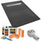 Thermopanel 900 x 900 x 30mm Split Tile On Wetroom Linear Shower Tray - Home Improvement and Bathrooms - Including Grate