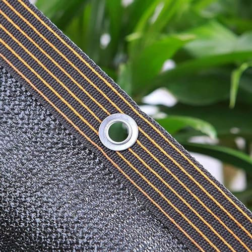 Voile d'ombrage 4x3 Blanc Bache pour Pergola Toile Ombrage Extérieur Toile Pergola 3x4 avec œillets pour Tissu pour Pergola Filet Dombrage,black-2x2m