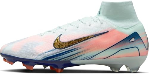 NIKE Men's Zoom Superfly 10 Elite Mercurial Dream Speed FG Football Shoe, Barely Green/MTLC Gold Coin, 7