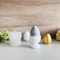 Xidmold Eierbecher Silikonform Gießform Ostern Eierstnder Silikonform for Gips, Epoxidharz, Beton, Kerzenhalter, Ostergeschenke