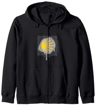 Peinture du Chemin de Saint-Jacques Sweat à Capuche