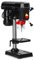 Tischbohrmaschine, 2,5Amp Säulenbohrmaschine Drehzahl 740-3100 min-1, Bohrfutterspannbereich 1,5–13mm, 5 Geschwindigkeitsstufen, 45 Grad neig-/drehbarer und höhenverstellbarer Bohrtisch