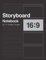 Storyboard Notebook 16:9, 8.5x11 US Letter, 170 pages.: For Directors, Animators & Creative Storytellers