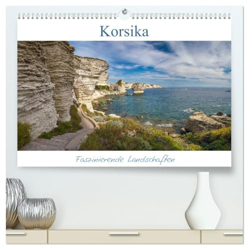 Korsika - Faszinierende Landschaften (hochwertiger Premium Wandkalender 2026 DIN A2 quer), Kunstdruck in Hochglanz: Korsika ist immer eine Reise wert. (CALVENDO Natur)