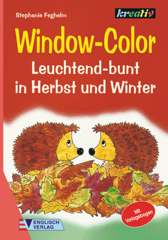 Window-Color, Leuchtend-bunt in Herbst und Winter