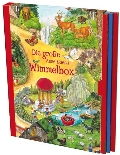 Die große Anne Suess Wimmelbox: 3 Wimmelbücher im Schuber