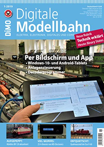 Digitale Modellbahn - Per Bildschirm und App - Elektrik, Elektronik, Digitales und Computer - 1-2019