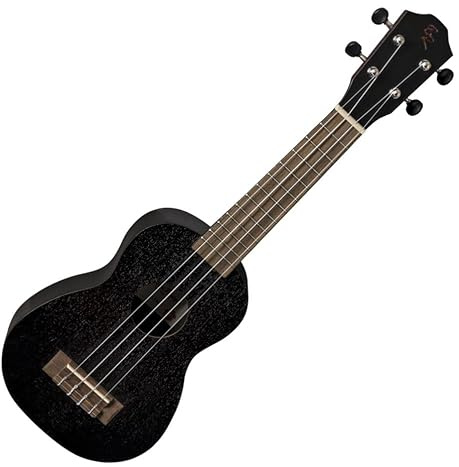 Baton Rouge V1-S Goth Black Sopran-Ukulele