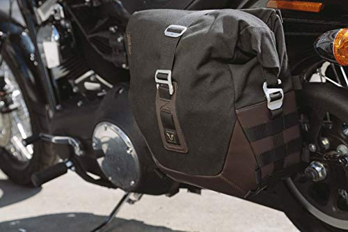 SW-Motech BC.HTA.18.778.20000 Legend Gear Seitentaschen-Set, Dyna Street Bob (06-08), Low Rider 2006-2009, Braun, Größe 19, 6-26, 45