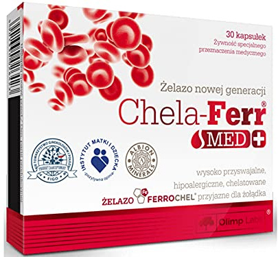 OLIMP LABS Chela-Ferr Med - 30 Capsules Iron of The New Generation