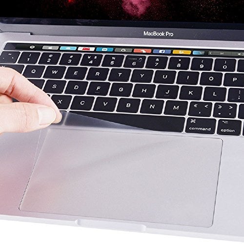 Se7enline MacBook Air 13 Zoll M1 2018-2024 A2337 | 2 x transparente Touchpad-Schutzhülle, Laptop-Schutz, Zubehör, Anti-Fingerabdruck, kratzfest, staubdicht, wasserdicht, glatt