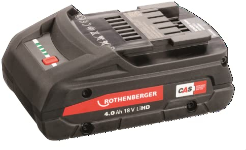 Rothenberger 1000002548 batteria e caricabatteria per utensili elettrici