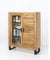Elfo Vitrine Highboard Klara Wildeiche geölt Teilmassiv NEU/OVP