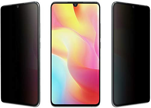 Thorani 2 Stück Privacy Filter für Xiaomi Mi 10 lite - Panzerfolie mit Blickschutz, kratzfest, selbstheilend, optimiert für Handy-Cover