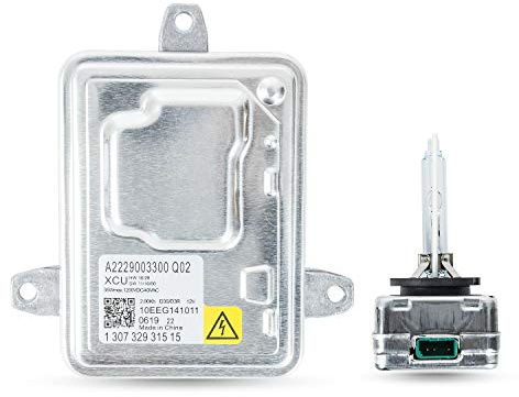 RANSOTO 130732931515 Xenon Headlight Ballast Control Unit Module with D3S Bulb Compatible with Dodge Dart Cadillac CTS XTS Chevy Camaro Land Rover Mercedes-Benz CLA250 GLA250 Volvo C30 C70