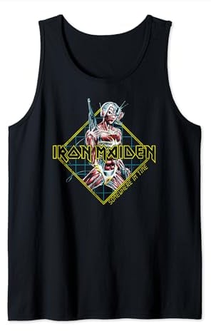 Iron Maiden - Somewhere In Time Diamond Tank Top
