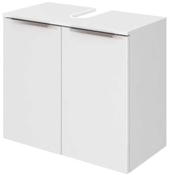 Hansen Waschbeckenunterschrank, 60 cm, 2 Türen, Weiß