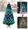 LARS360 Sapin de Noël artificiel à fibre optique coloré, sapin de Noël artificiel à LED, sapin de Noël de simulation de haute qualité, convient pour les fêtes de vacances (180 cm)