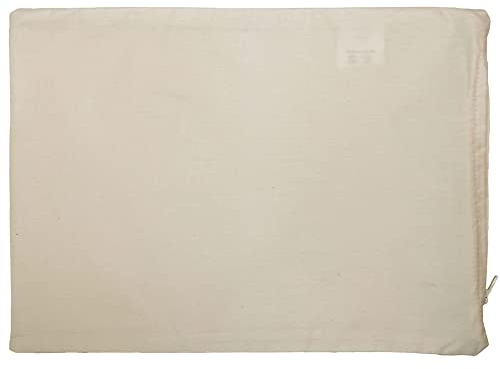 Bio-Perkal Inlett 40x30cm, mit Reißverschluss. Hülle ideal für Selberbefüller von Kissen - Inlett = Leere Kissenhülle - Inhalt: 1 Stück