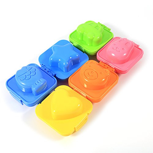Form für Gekochte Eier, 6 Stück/Set, Cartoon-Eier, Süße Form, Pfanne, Kochen, Heimwerkerwerkzeuge, Sushi-Reisform, Küchenzubehör für Kinder, 6,7 Cm X 6,7 Cm X 4 Cm