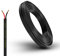 Fahrzeugleitung Anhängerkabel Rund oder Flach Kabel rot/schwarz 2X 0,75 1,0 1,5 mm² 2-adrig 6-24 Volt KFZ Auto (Rundkabel 1,0 mm², 5 Meter)