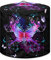 Poceacles Housse de protection en tissu pour cocotte minute de 8 litres - Imprimé papillons colorés - Taille L