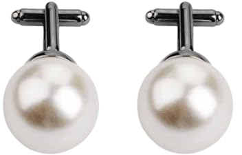 Manschettenknöpfe 2 Paar Manschettenknöpfe Mit Perlen Für Damen Und Herren Hemden Für Herren Manschetten Für Unternehmen A