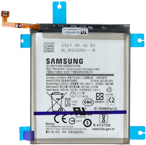 INNCOMM Battery EB-BA415ABY for Samsung Galaxy A41 A415 | Smartphone Mobile Phone Battery Original GH82-22861A | Li-Ion Cells | 3.86V 3500mAh | Replacement Battery Brand Battery | with Cube