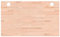 vidaXL Schreibtischplatte, Tischplatte mit 4 abgerundeten Ecken, Arbeitsplatte Platte für Schreibtisch Esstisch, Holzplatte Bürotischplatte, 100x60x2,5 cm Massivholz Buche