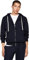 Tommy Hilfiger Herren Hoodie mit Reißverschluss Essential Fleece Zip Through mit Taschen, Blau (Desert Sky), M