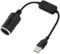 1PC 12V Car Lighter To Usb Converter, 12v To 5v Converter,Car Cigarette Lighter Socket Extension Adapter Cord,Usb To Cigarette Lighter Adapter Used For OutDoor, Camping And Travelling