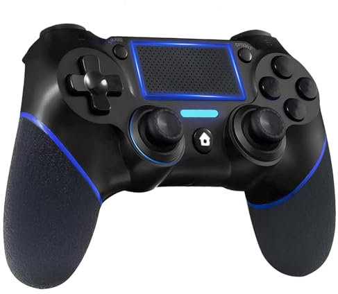 Maegoo Controller per PS4, Controller Gamepad Joystick per PS4 Slim/Pro con Dual Vibrazione,6 Axis Gyro Sensor-Touch Panel-Audio Jack Speaker-600mAh Batteria