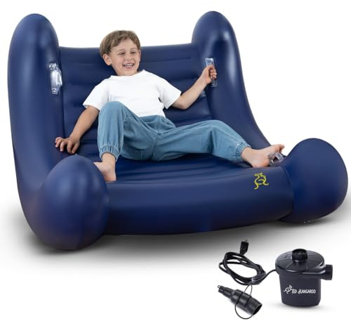 TED KANGAROO CloudBounce Ultra | Sensory Rocker for Kids | Patented NextGen Inflatable Sensory Chair | Ultra-Durable & Extra-Reinforced