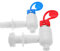 Gadpiparty 1pair Reusable Spigot for Water Coolers Push Button Water Dispenser Valve Leak Design Faucet Replacement for Beverage Dispensers