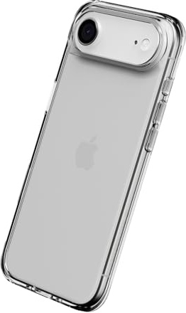 RhinoShield Clear Hülle für iPhone Air | Anti-Vergilbung, transparent, hohe Klarheit, stoßfest, Fallschutz nach Militärstandard