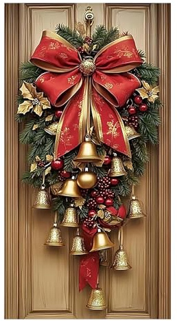 Cubierta de Puerta Navideña - 180 cm x 90 cm Cubierta Grande de Tela para Puerta,Colgante Para Fondo Estandarte Letrero De Porche | Para Interior Exterior Fiesta