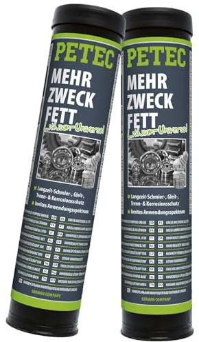 PETEC 2x 94444 Fett (400 g) | 94444, Mehrzweckfett, Universal