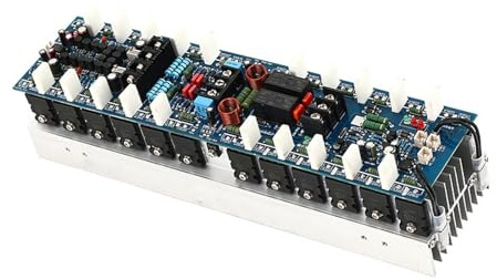 Ekoama TTA1943/TTC5200 Double Channel Digital Power Amplifier Board 1000W+1000W Power Stereo Module for Professional Stage