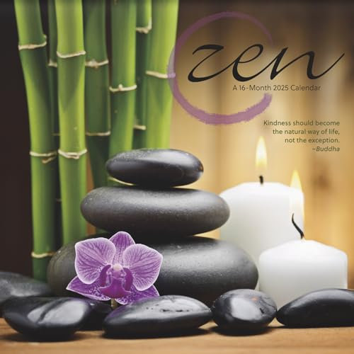 2025 Zen Wall Calendar