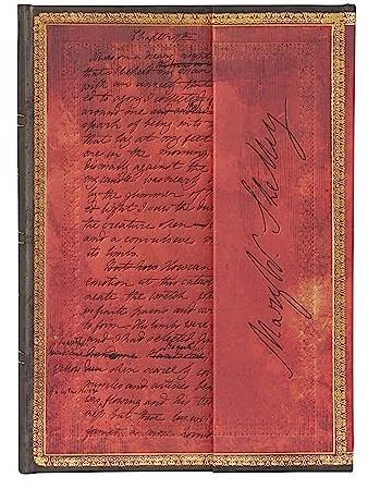 Mary Shelley, Frankenstein (Embellished Manuscripts Collection) Midi Lined Hardback Journal (Wrap Closure)